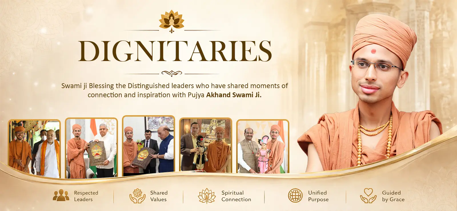 Blessing the Dignitaries