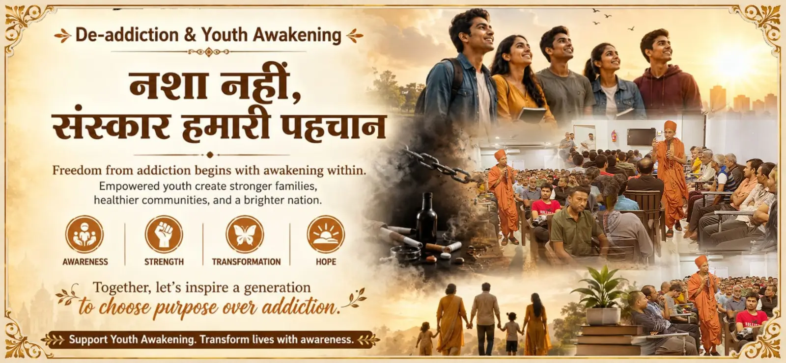 De-addiction and Youth Awakening